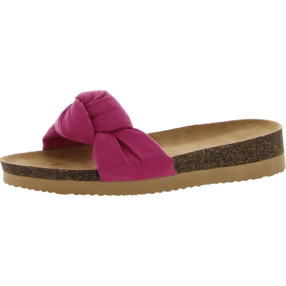 BC Footwear Pink Slide Sandals